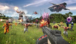 Серьёзные битвы и тысячи врагов на экране – появились новые ролики Serious Sam 4 с кадрами игрового процесса